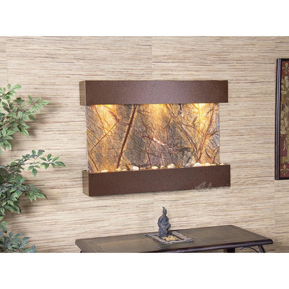 Adagio Reflection Creek 27"H x 38"W Indoor Wall Fountain