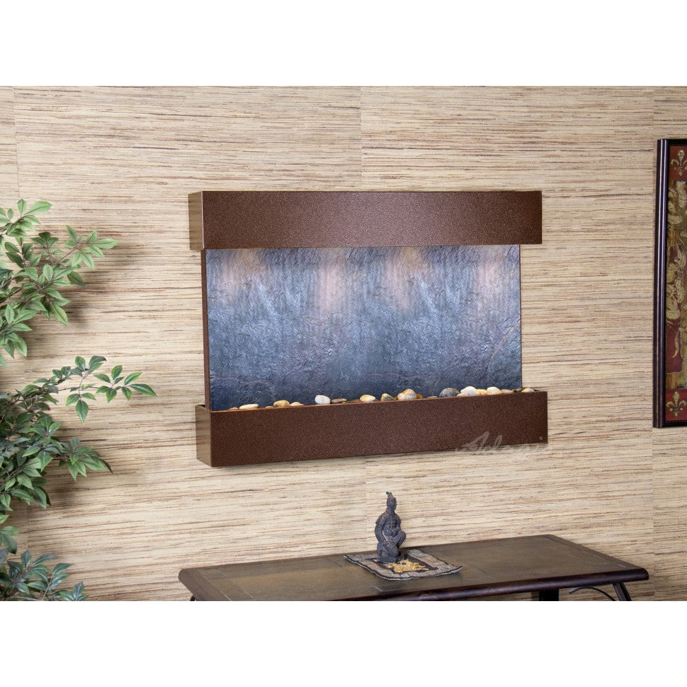Adagio Reflection Creek 27"H x 38"W Indoor Wall Fountain