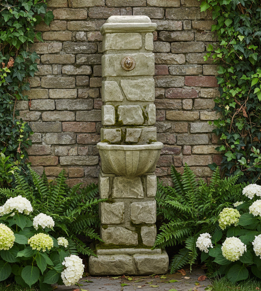 Giannini Garden Rustichella Outdoor Water Fountain For Spout 1143C