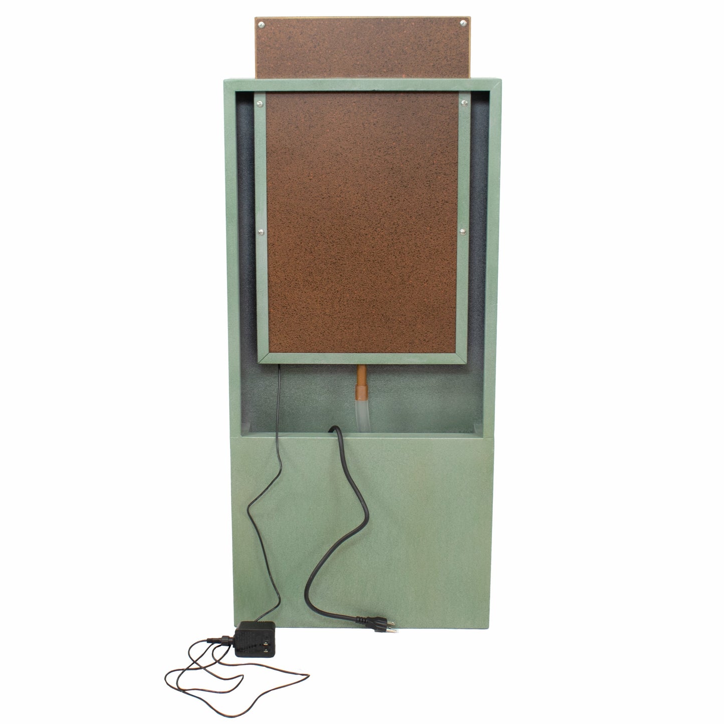 Sunnydaze 48.5" Sunflower Fields Outdoor Water Fountain with Lights