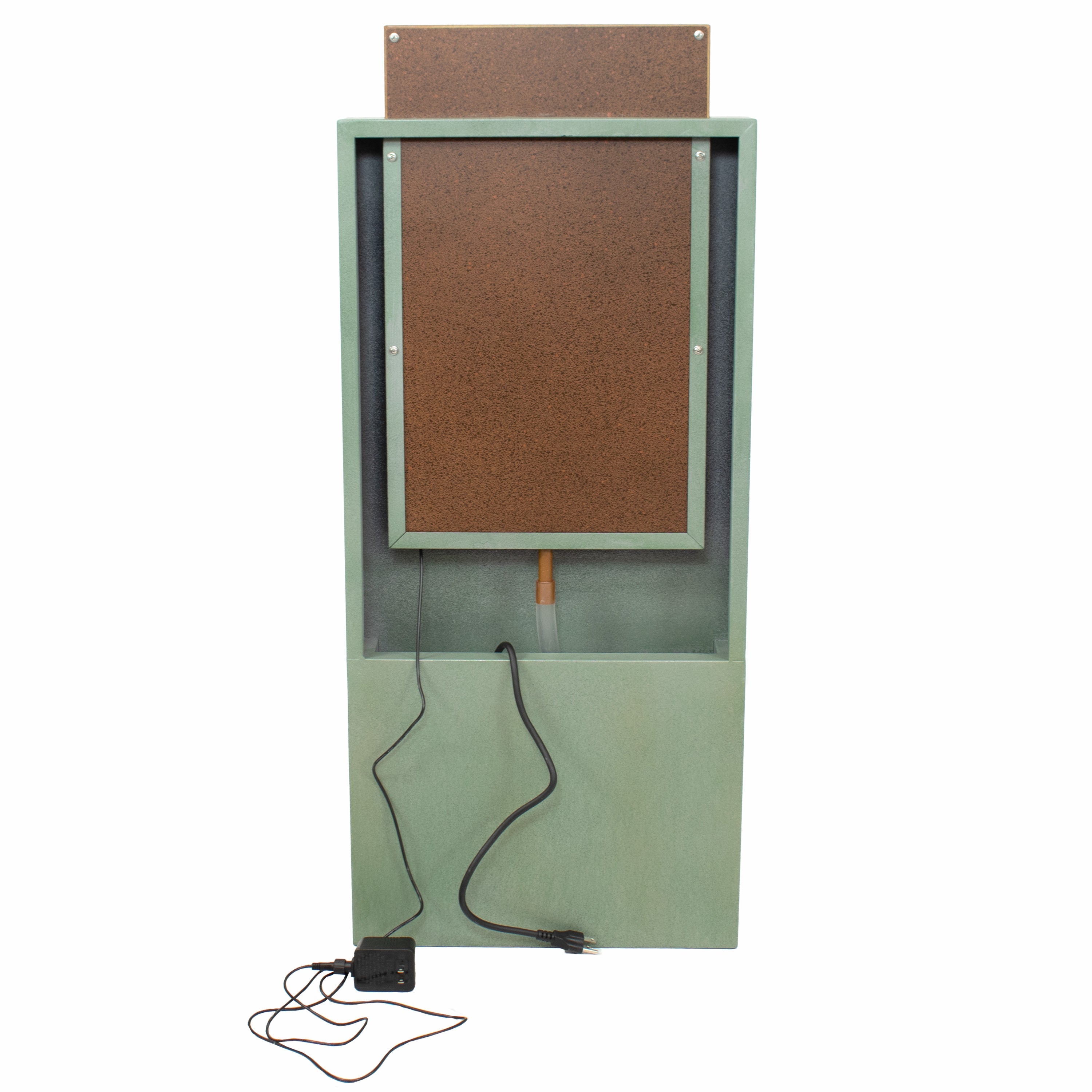 Sunnydaze 41.25" Mighty Oak Outdoor Water Fountain with Lights