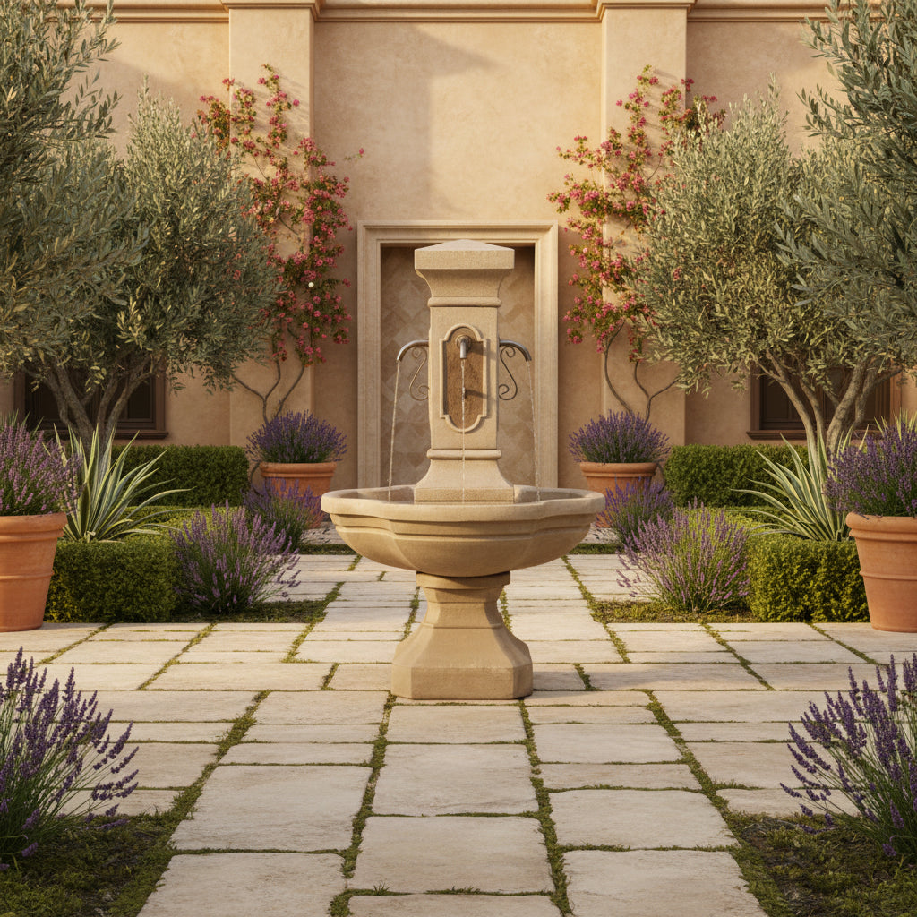 Giannini Garden San Pietro Outdoor Courtyard Fountain 1847C