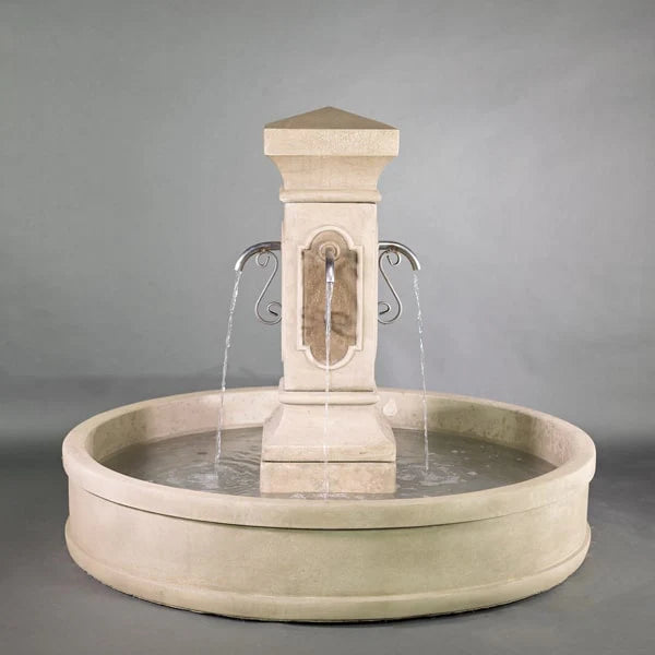Giannini Garden San Pietro Malibu Outdoor Pond Fountain 1861C