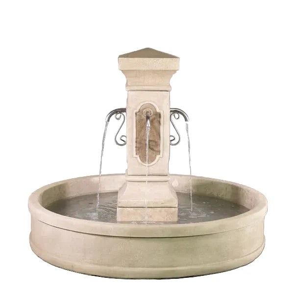 Giannini Garden San Pietro Malibu Outdoor Pond Fountain 1861C
