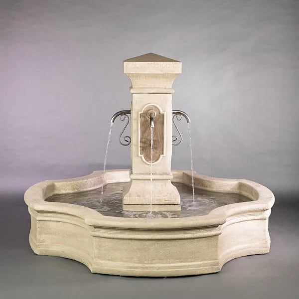 Giannini Garden San Pietro Monaco Outdoor Pond Fountain 1856C
