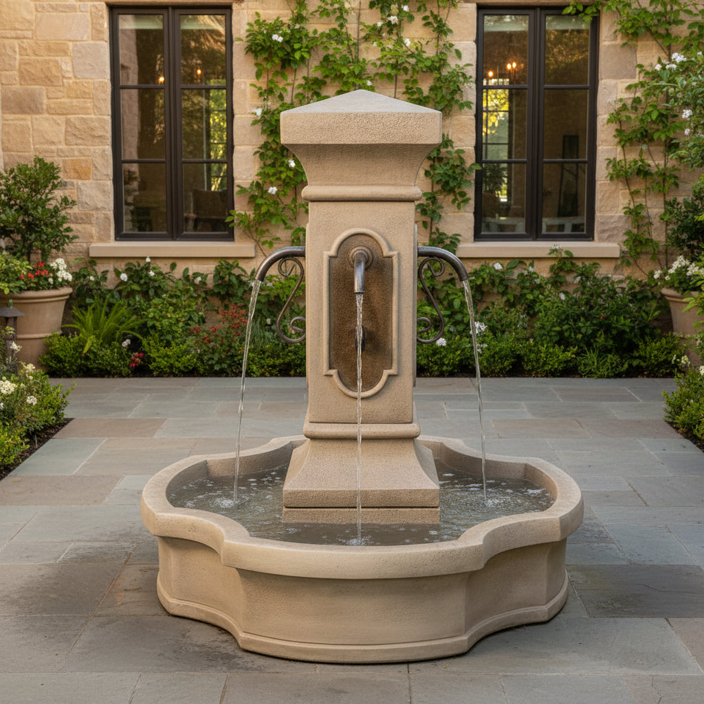 Giannini Garden San Pietro Outdoor Pond Fountain 1855C