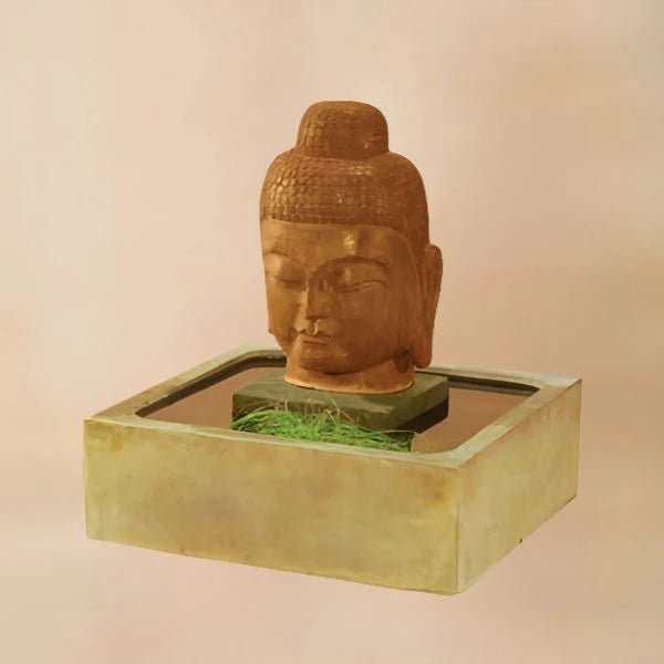 Giannini Garden Serene Buddha Outdoor Fountain 1478