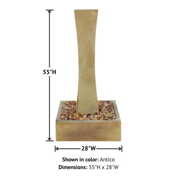 Giannini Garden Serene Waters Outdoor Water Fountain 1411