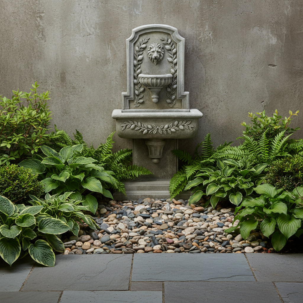 Giannini Garden Sorrentine Outdoor Wall Fountain 1189