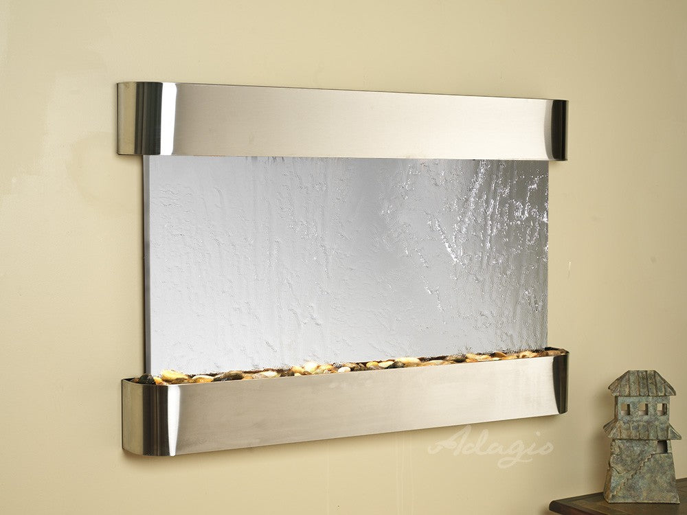 Adagio Sunrise Springs 35"H x 52"W Indoor Wall Fountain