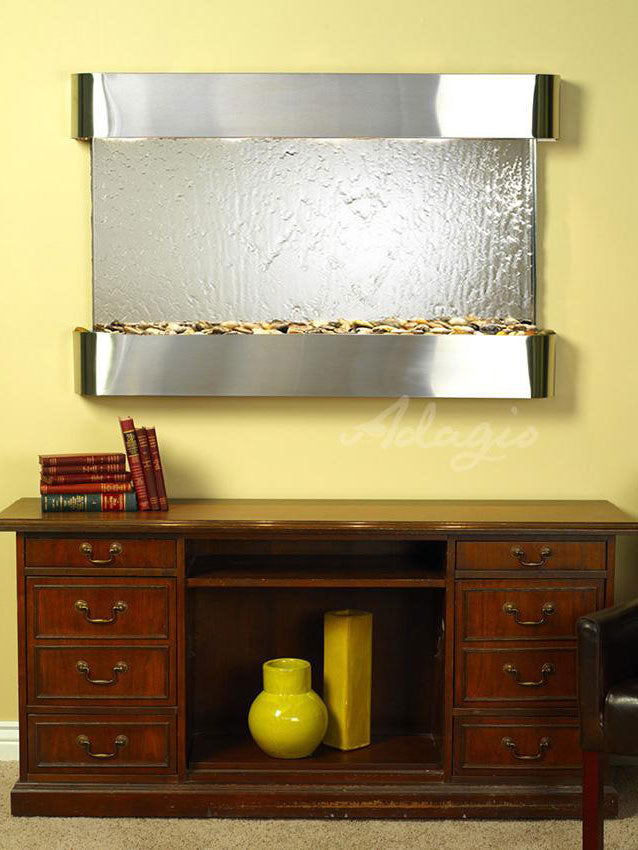 Adagio Sunrise Springs 35"H x 52"W Indoor Wall Fountain
