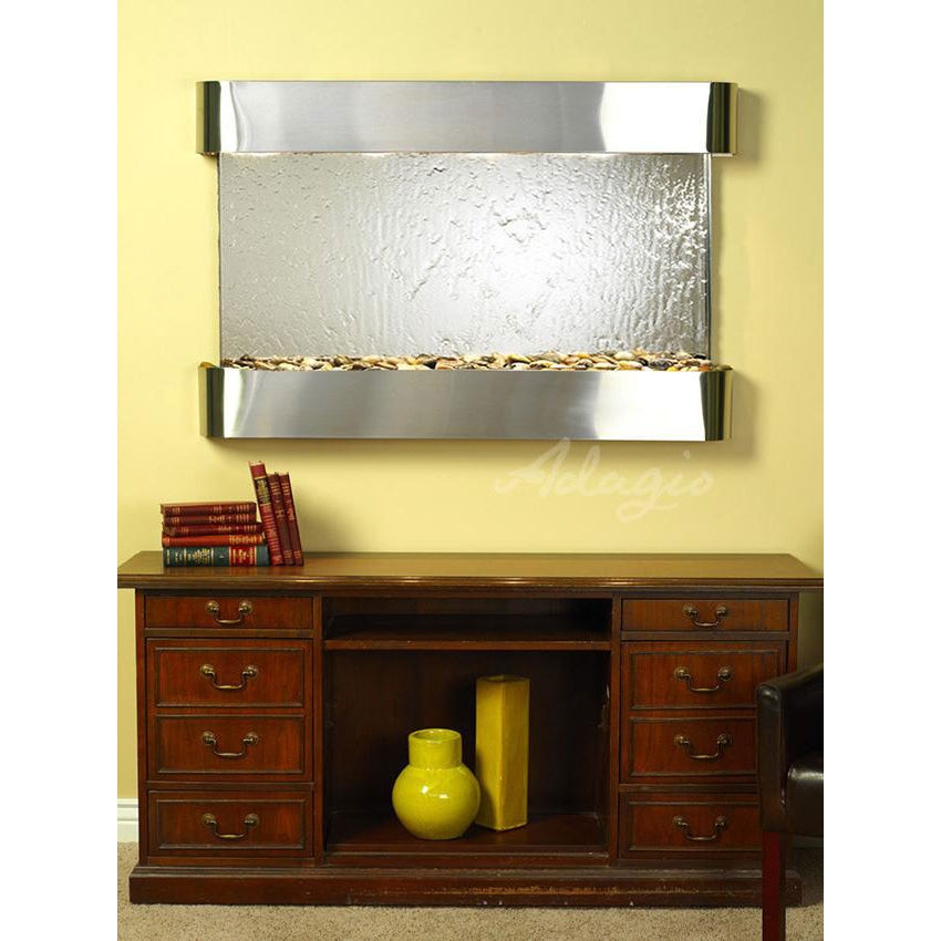 Adagio Sunrise Springs 35"H x 52"W Indoor Wall Fountain