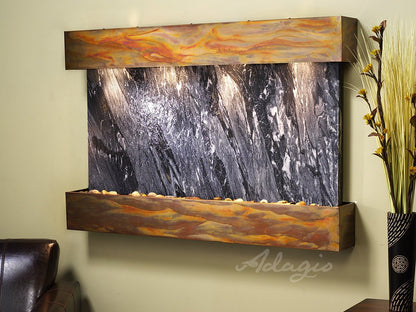 Adagio Sunrise Springs 35"H x 52"W Indoor Wall Fountain
