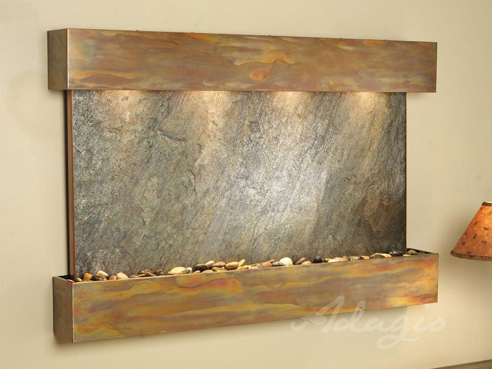 Adagio Sunrise Springs 35"H x 52"W Indoor Wall Fountain