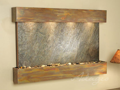 Adagio Sunrise Springs 35"H x 52"W Indoor Wall Fountain