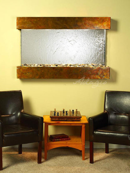 Adagio Sunrise Springs 35"H x 52"W Indoor Wall Fountain