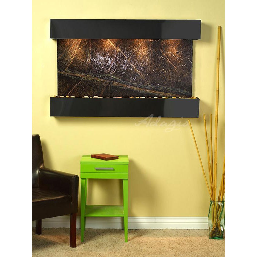 Adagio Sunrise Springs 35"H x 52"W Indoor Wall Fountain