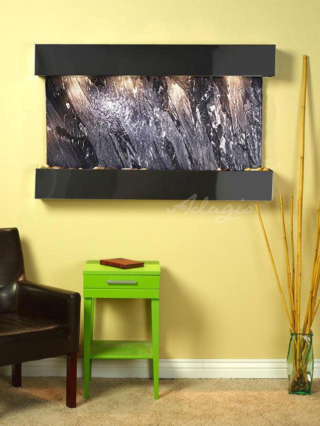 Adagio Sunrise Springs 35"H x 52"W Indoor Wall Fountain
