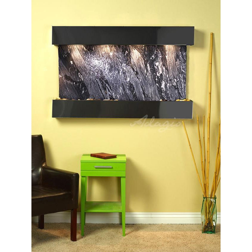Adagio Sunrise Springs 35"H x 52"W Indoor Wall Fountain