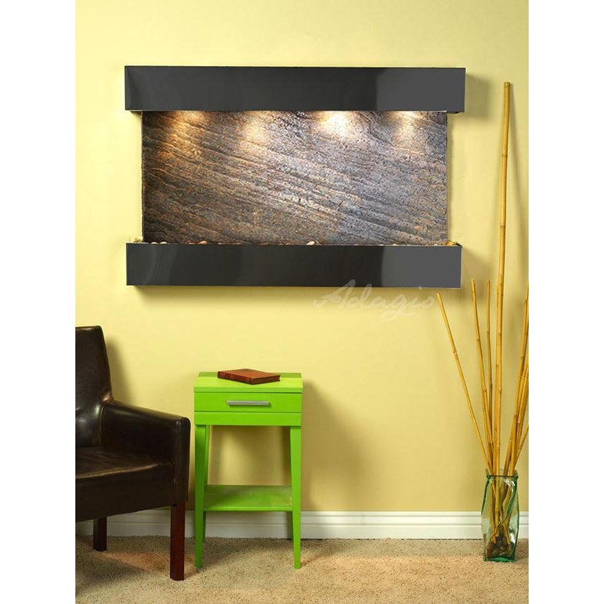 Adagio Sunrise Springs 35"H x 52"W Indoor Wall Fountain