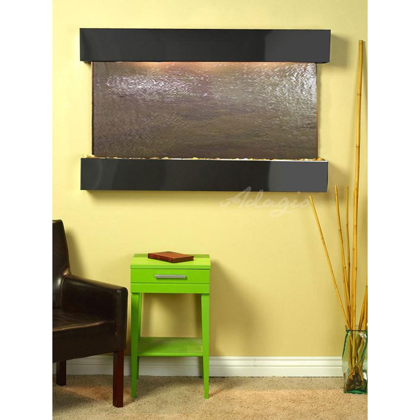 Adagio Sunrise Springs 35"H x 52"W Indoor Wall Fountain