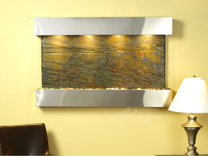 Adagio Sunrise Springs 35"H x 52"W Indoor Wall Fountain