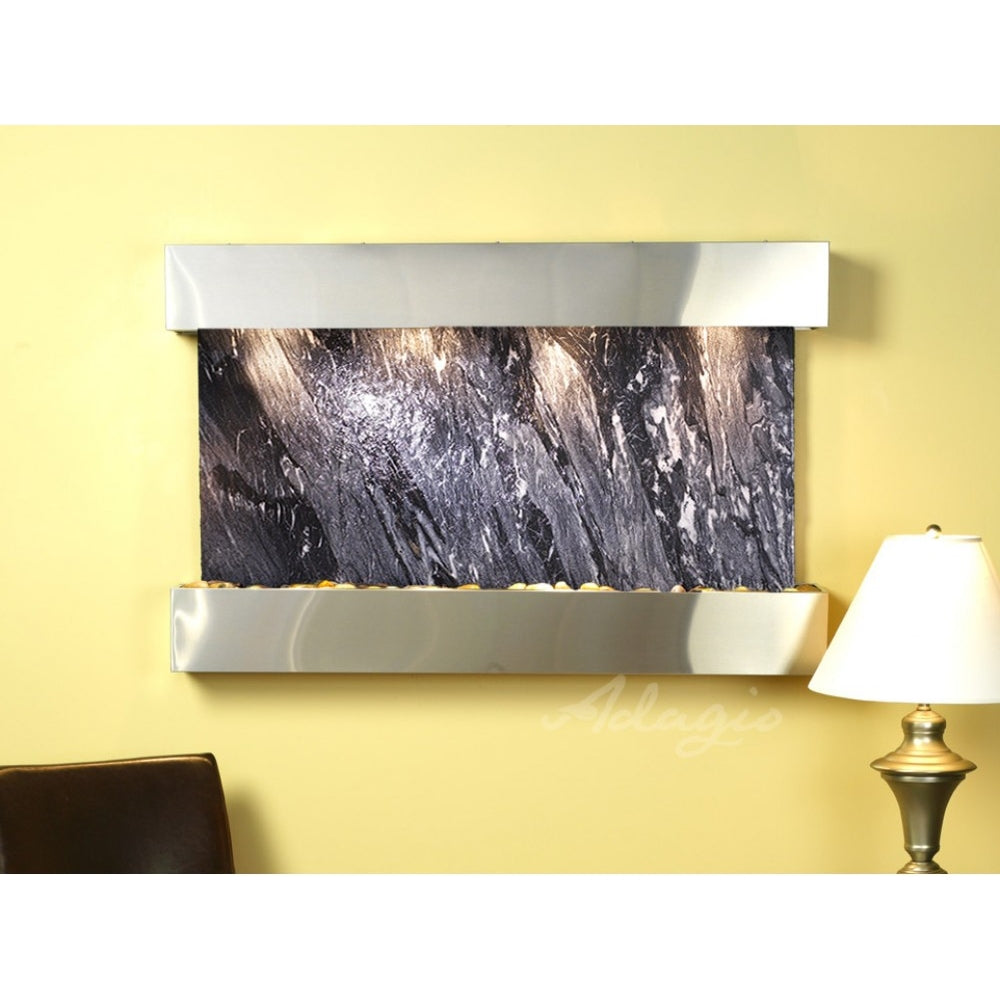 Adagio Sunrise Springs 35"H x 52"W Indoor Wall Fountain