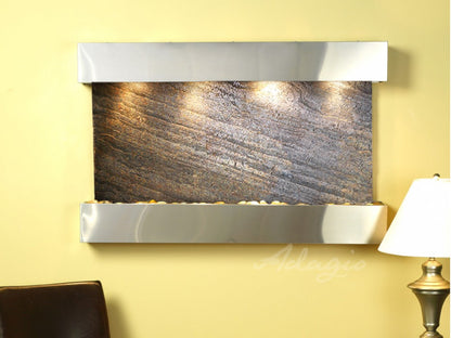 Adagio Sunrise Springs 35"H x 52"W Indoor Wall Fountain