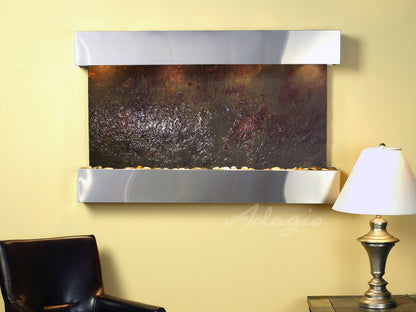 Adagio Sunrise Springs 35"H x 52"W Indoor Wall Fountain