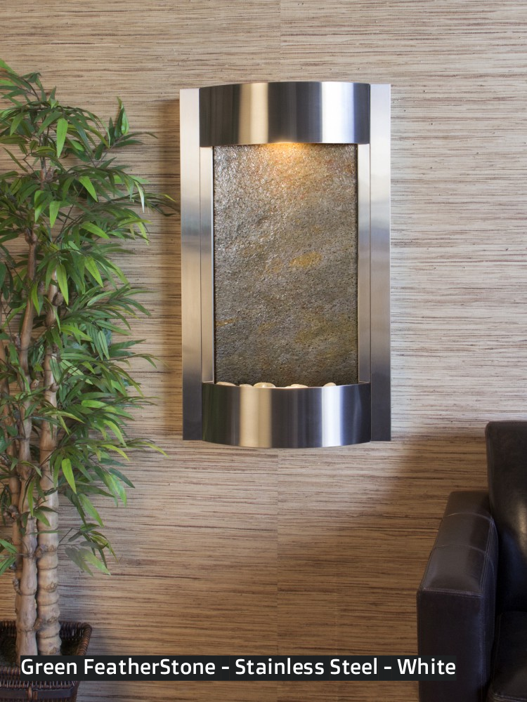 Adagio Serene Waters 36"H x 21"W Indoor Wall Fountain SWA1011