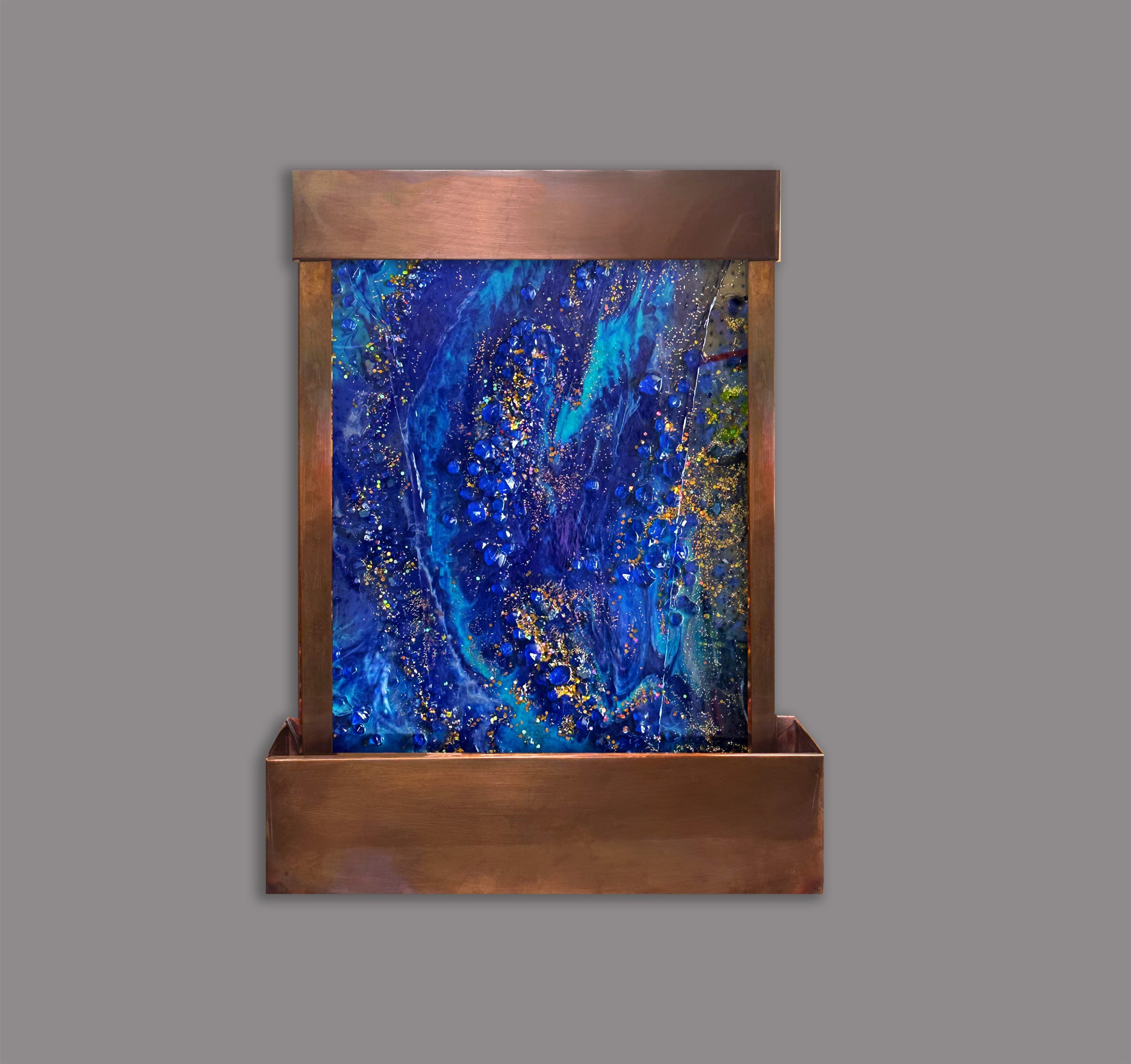 Cameron Harvey Geode 27″ H x 20″ W Indoor Tabletop Fountain