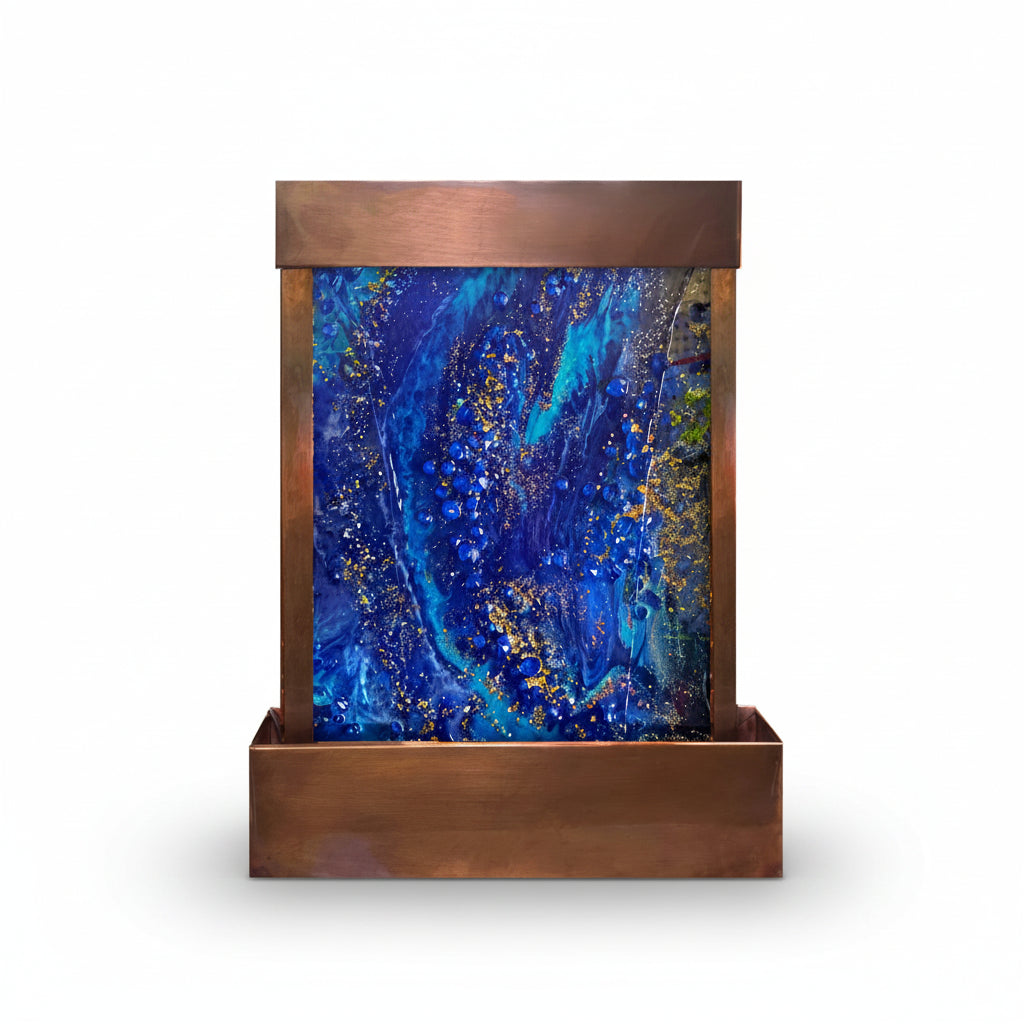 Cameron Harvey Geode 27″ H x 20″ W Indoor Tabletop Fountain
