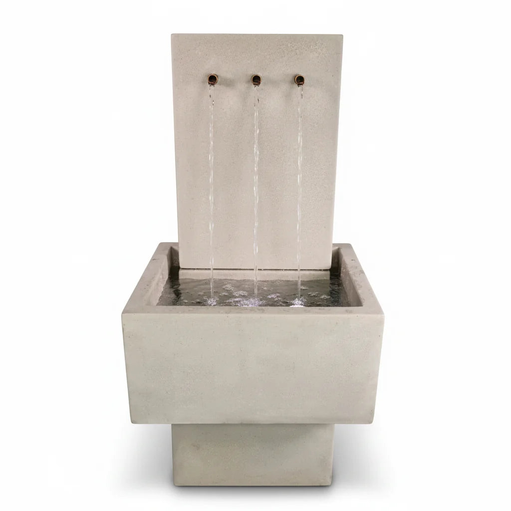 Giannini Garden Tribus Patio Outdoor Wall Fountain 1776