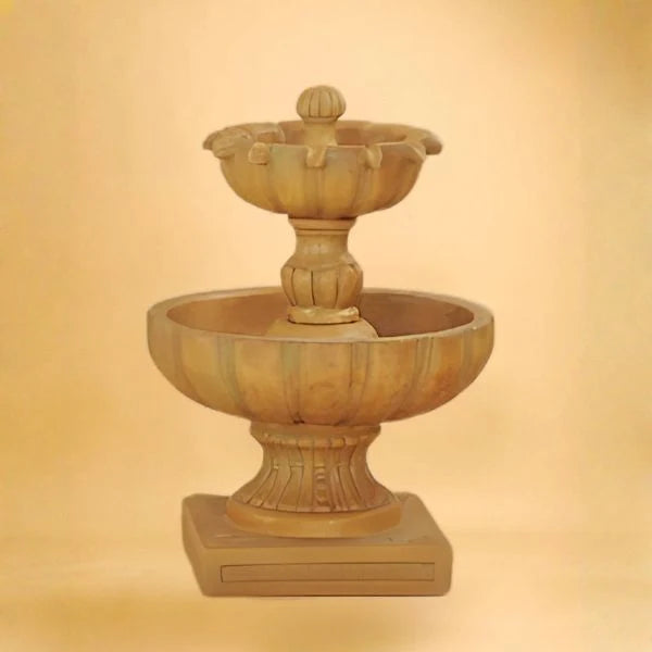 Giannini Garden Urbino Two Tier Outdoor Water Fountain 1097