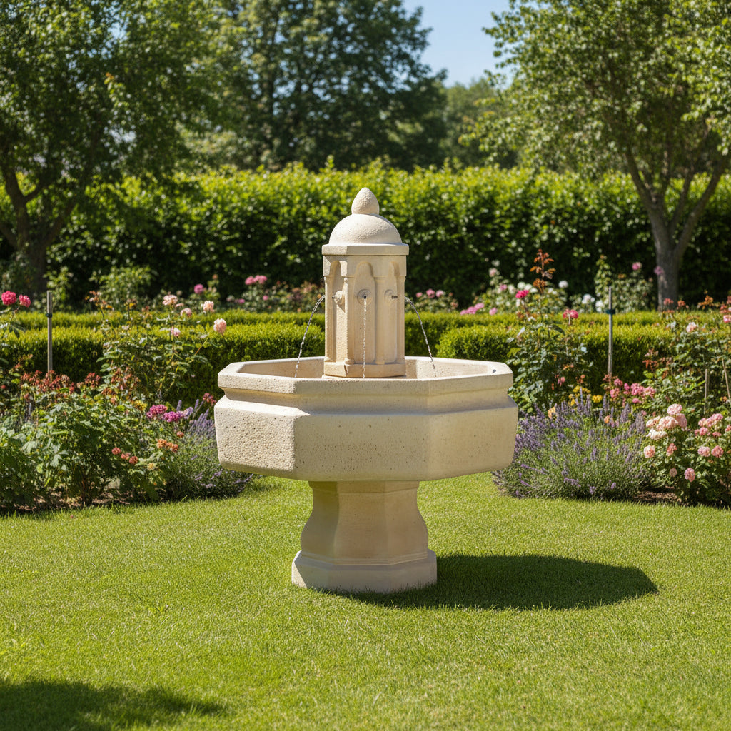 Giannini Garden Villa Basilica Outdoor Water Fountain 1076