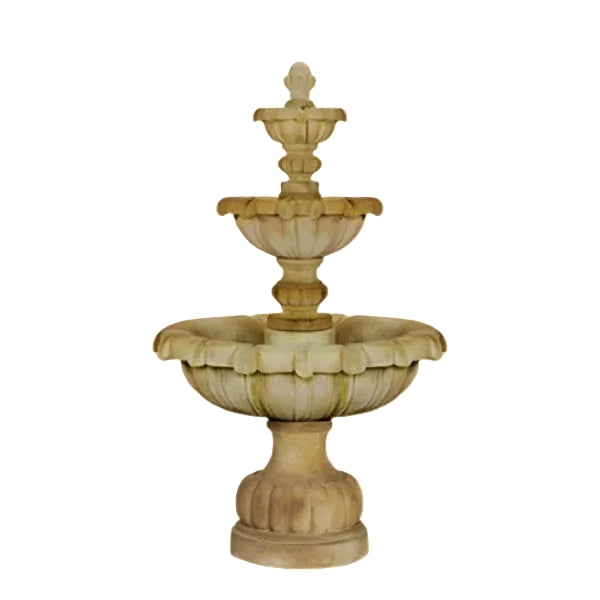 Giannini Garden Vistamar Three Tier Outdoor Water Fountain 1284