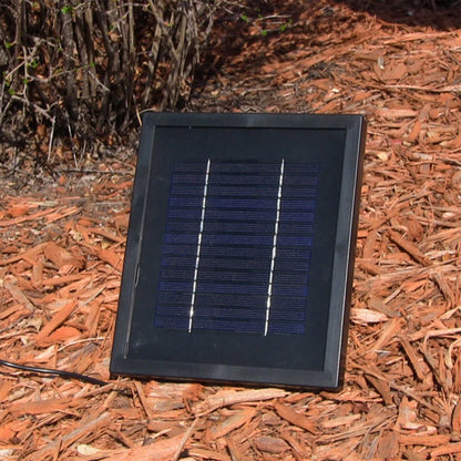 Sunnydaze 27" H Seaside Outdoor Solar Wall Fountain with Battery Backup