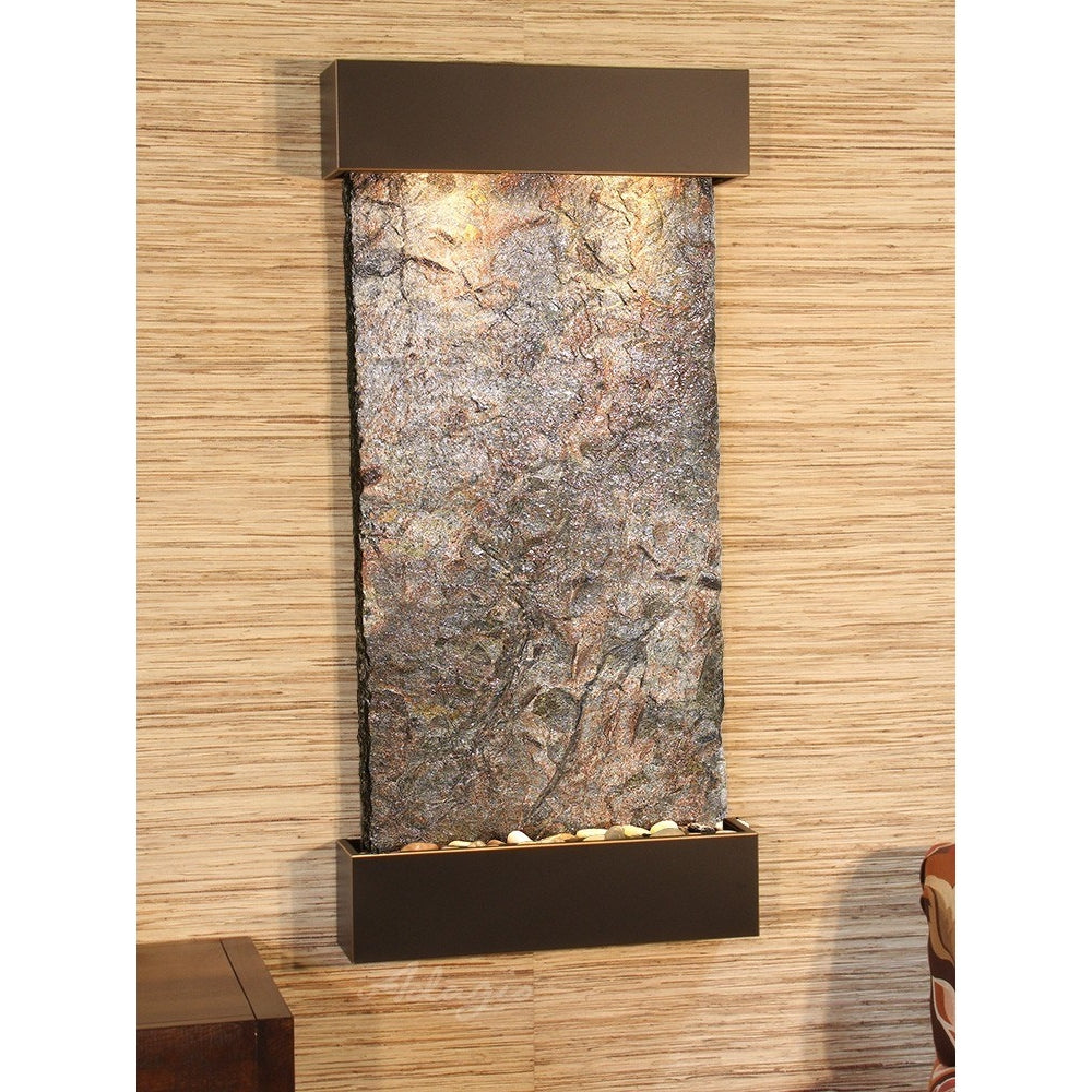 Adagio Whispering Creek 46"H x 22"W Indoor Wall Fountain