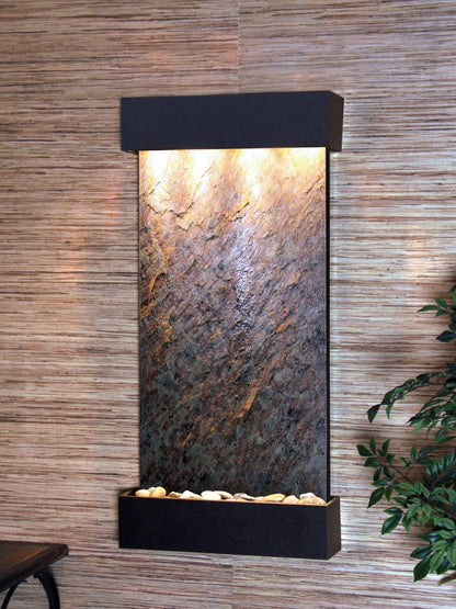 Adagio Whispering Creek 46"H x 22"W Indoor Wall Fountain