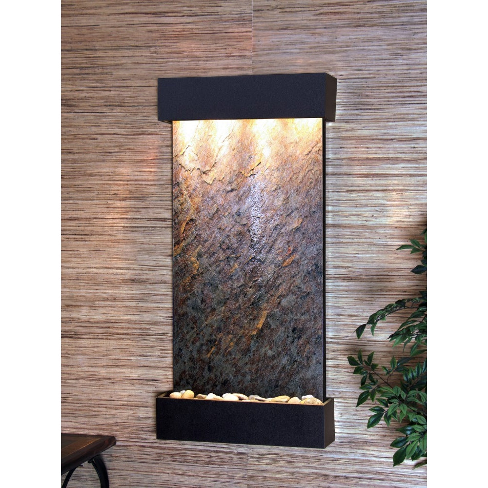 Adagio Whispering Creek 46"H x 22"W Indoor Wall Fountain