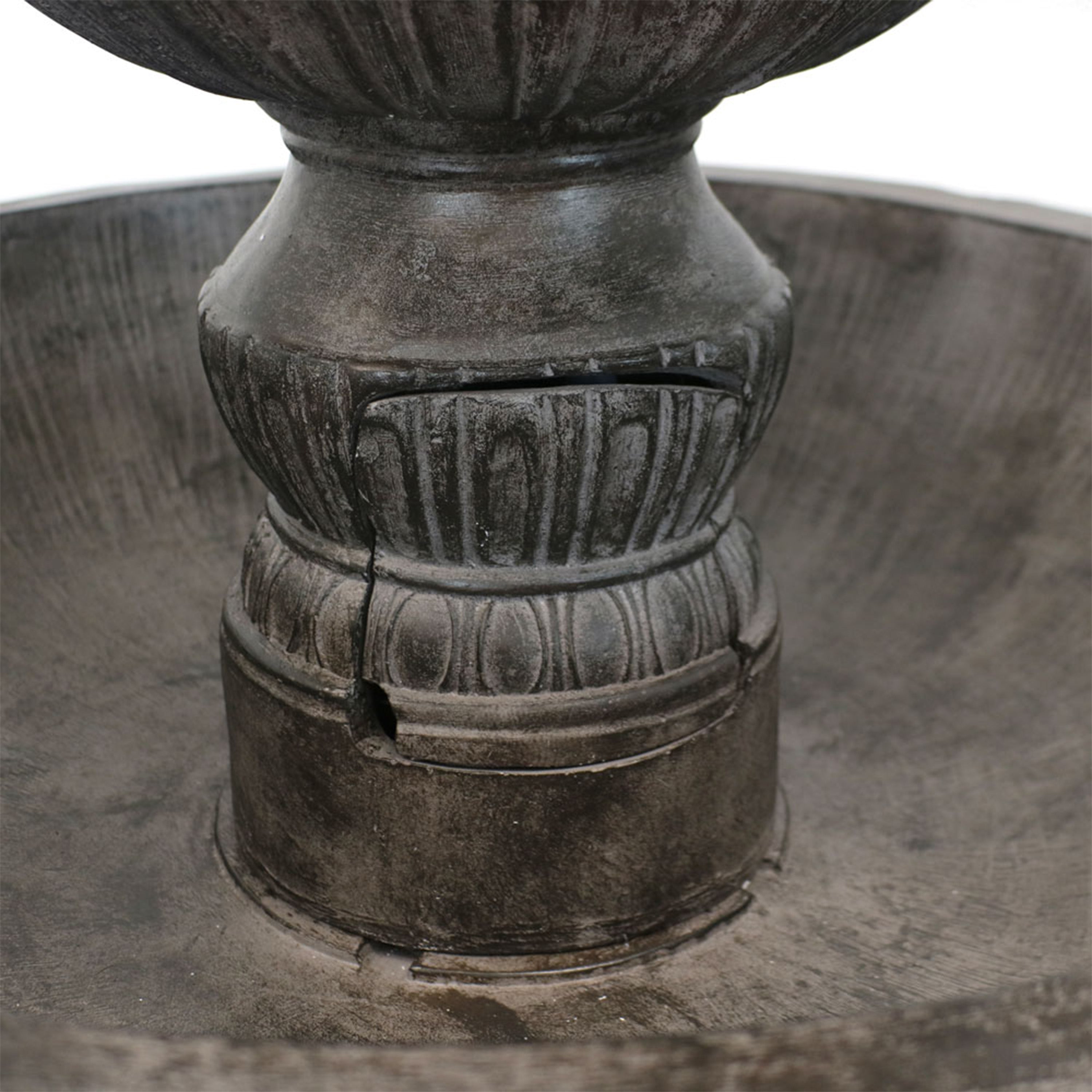 Sunnydaze 55" H Classic Designer 3-Tier Outdoor Water Fountain
