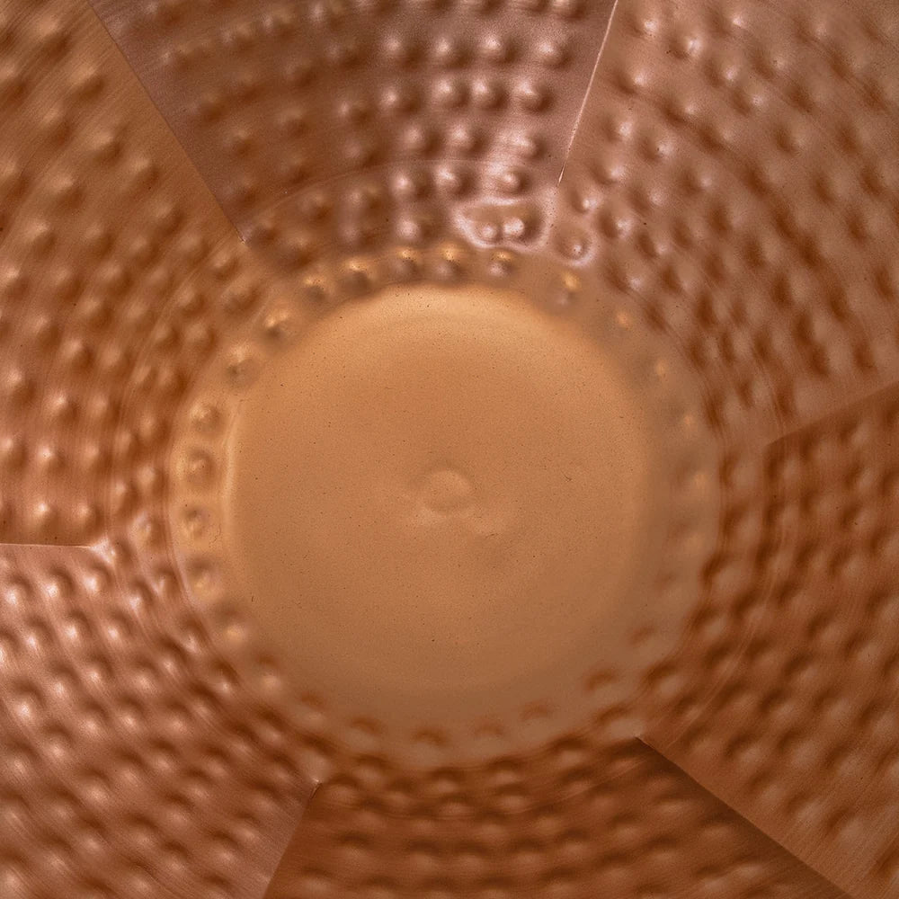 Sunnydaze 34.25" H Staked Copper Bird Bath with UV-Resistant Finish