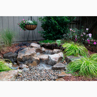 Aquascape Backyard Waterfall Landscape Fountain Kit 83013 83013