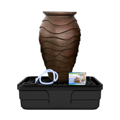 Aquascape Medium Scalloped Urn Landscape Fountain Kit 78270 78270