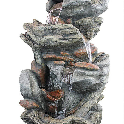 Design Toscano Outdoor Fountains Design Toscano Cathedral Falls Cascading Waterfall Garden Outdoor Fountain DW172122
