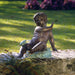 Design Toscano Garden Statues Design Toscano Child's Splashy Surprise Spitting Frog Garden Statue SU2063