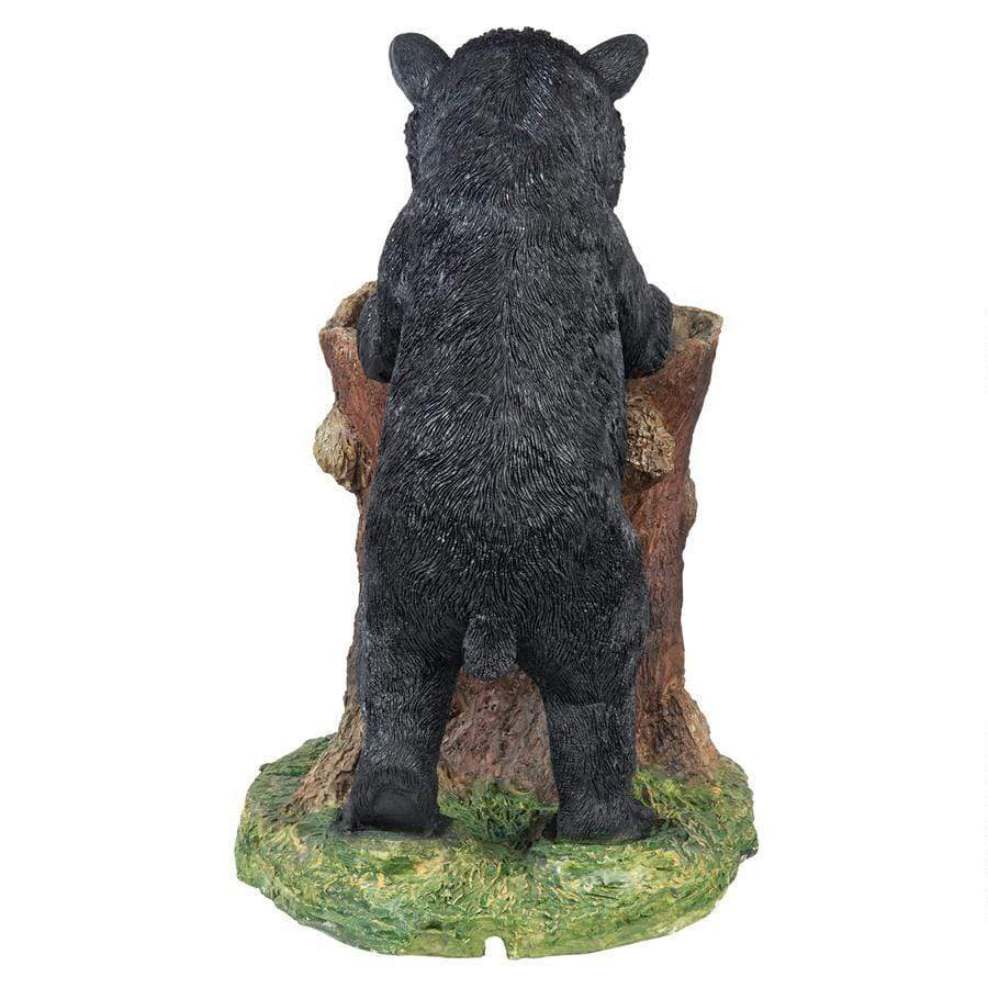 Design Toscano Outdoor Fountains Design Toscano Guzzling Gulp Black Bear Garden Fountain KY2093