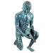 Design Toscano Garden Statues Design Toscano Man with Shell Bronze Sculpture Garden Statue SU9205