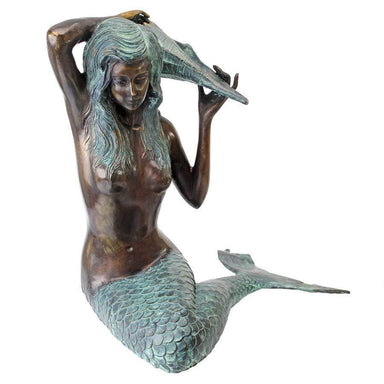 Design Toscano Mermaid of the Isle of Capri Garden Statue SU4015 —  FountainsUSA