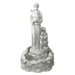 Design Toscano Outdoor Fountains Design Toscano Nature's Blessed Prayer St. Francis Sculptural People Outdoor Fountain KY30367